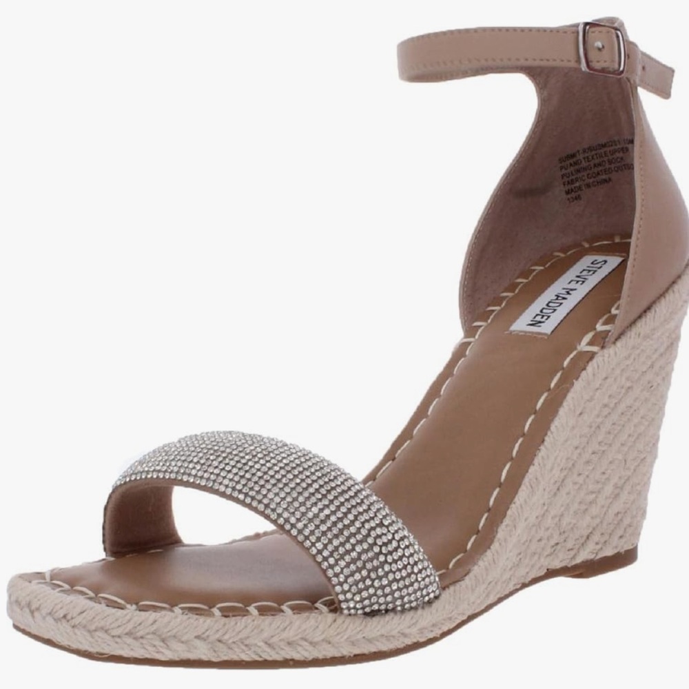 NWT Steve Madden Submit Wedge Sandal